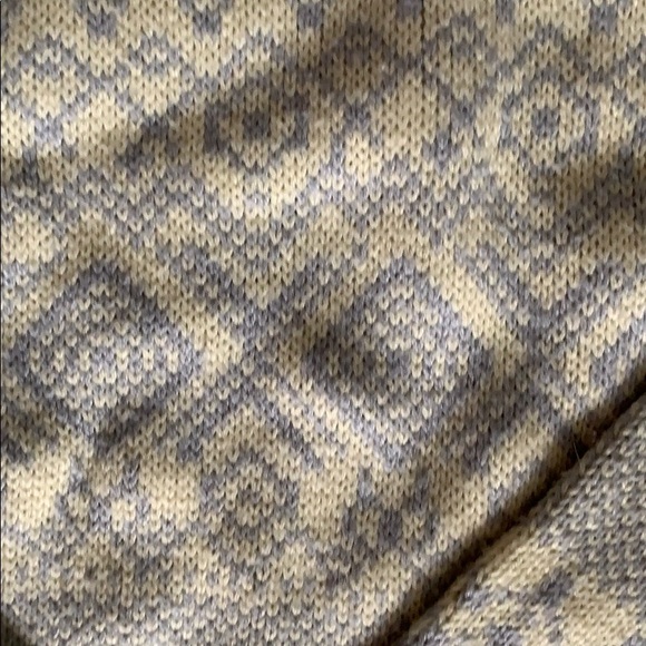 Vintage mock turtle neck ski sweater - Picture 2 of 4